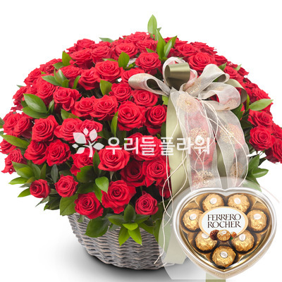 내마음을담아(100송이)-1(초콜렛포함)